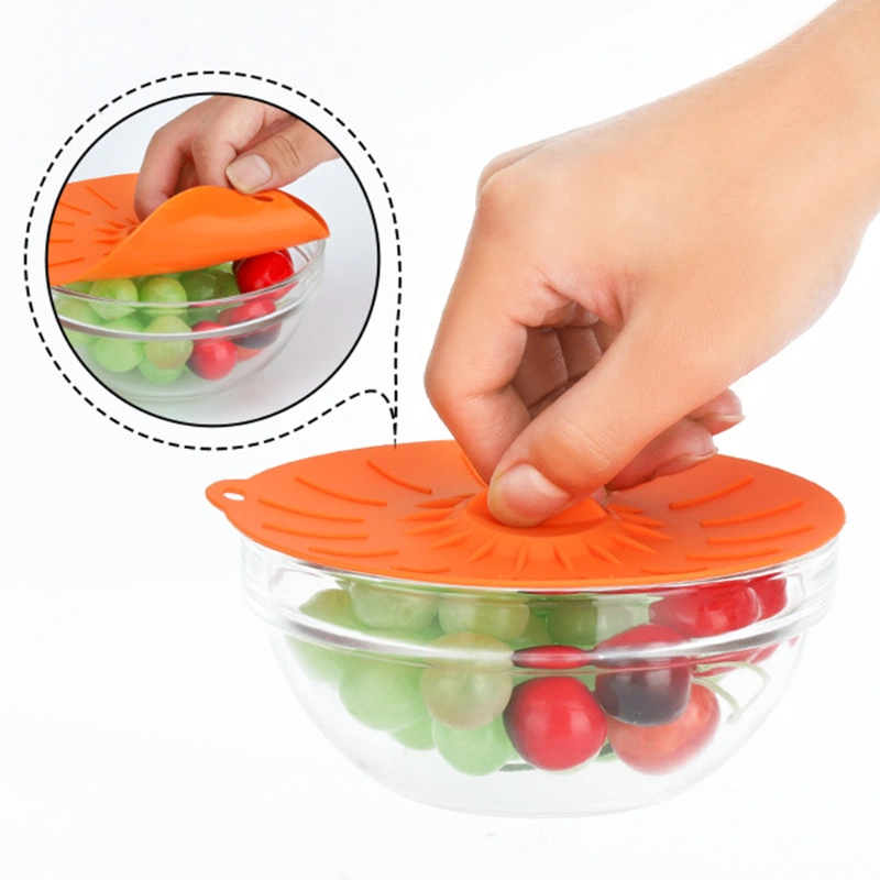 Sedex Factory ODM Silicone Lids Suction Lids for Cups Bowls Plates
