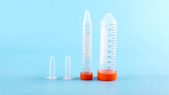 Lab Consumables Graduated Sterile Conical Plastic 50ml Centrifuge Tube